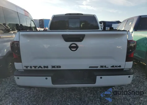 2018 Nissan Titan Xd Sl from USA, damaged, VIN 1N6BA1F46JN543778